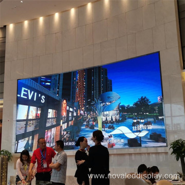 Pantalla LED de pared de video LED HD P2.5 para interiores